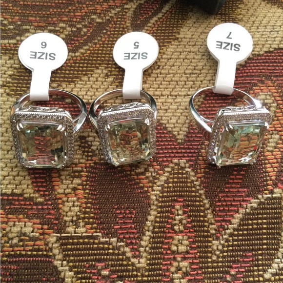 Natural Gems 925 Sterling Silver - Picture 8 of 10